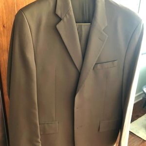 Ralph Lauren tan suit